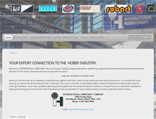 Tablet Screenshot of hobby-exporter.com